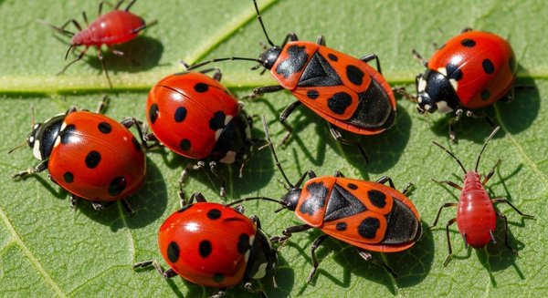 Petit insecte rouge : les différentes espèces et leurs caractéristiques à connaître